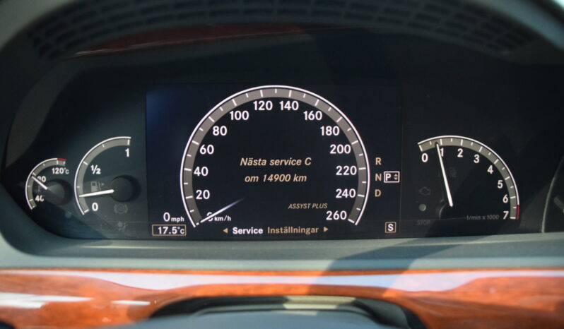 Mercedes-Benz S 350 7G-Tronic, 272hk Navi Skinn-06 full