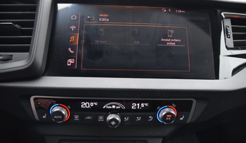 Audi A1 Sportback 30 TFSI S Tronic Proline Advanced Euro 6 Svensksåld-20 full