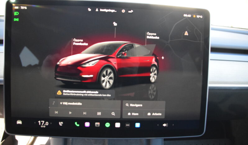 Tesla Model Y Standard Range RWD Panorama Dragkrok Moms Bil Svensksåld-23 full