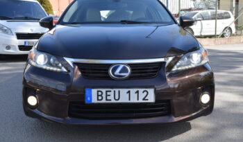 Lexus CT 200h 1.8 CVT Executive Euro 5 Skinn Navi Svensksåld-11 full