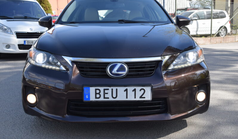 Lexus CT 200h 1.8 CVT Executive Euro 5 Skinn Navi Svensksåld-11 full