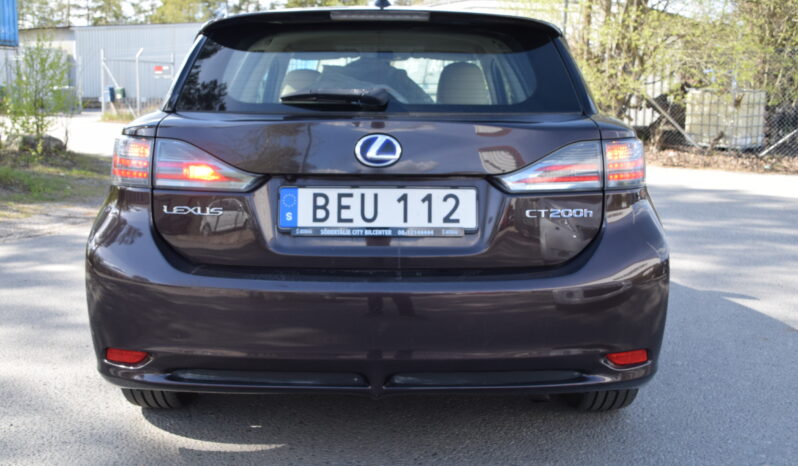 Lexus CT 200h 1.8 CVT Executive Euro 5 Skinn Navi Svensksåld-11 full