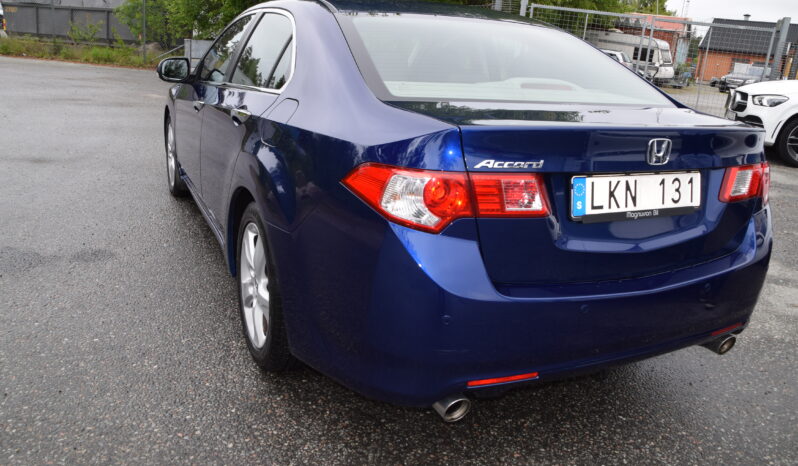 Honda Accord 2.4 i-VTEC Executive Euro 5 Taklucka Skinn Auto Svensksåld-09 full