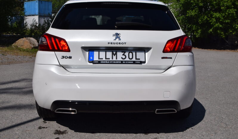 Peugeot 308 1.5 BlueHDi 130 EAT GT-Line Euro 6 Panorama Auto Svensksåld-19 full